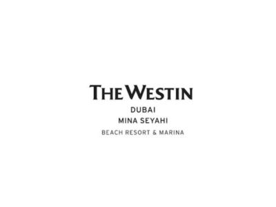 The Westin Dubai Mina Seyahi hotel logo - Box Entertainment luxury hospitality partner