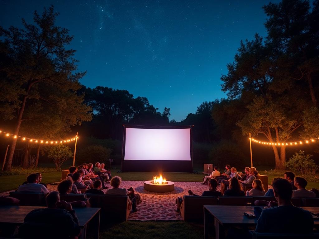 Outdoor Cinema service in Dubai
